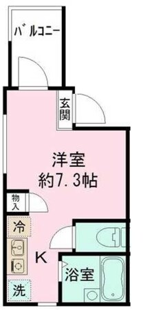 MELDIA梅田の物件間取画像
